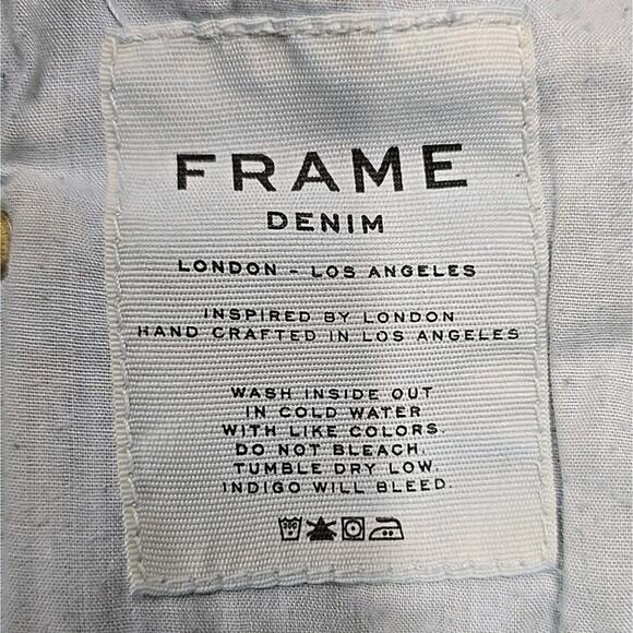 FRAME Womens Le Skinny de Jeanne Denim Jeans Size 27 Queens Way Made In USA - Picture 10 of 10